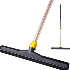 Floor Squeegee Scrubber Adjustable Telescopic Pole Heavy Duty