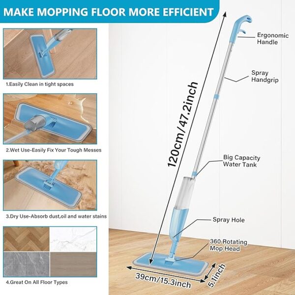 Spray Wet Mops for Hardwood Floors - Image 2
